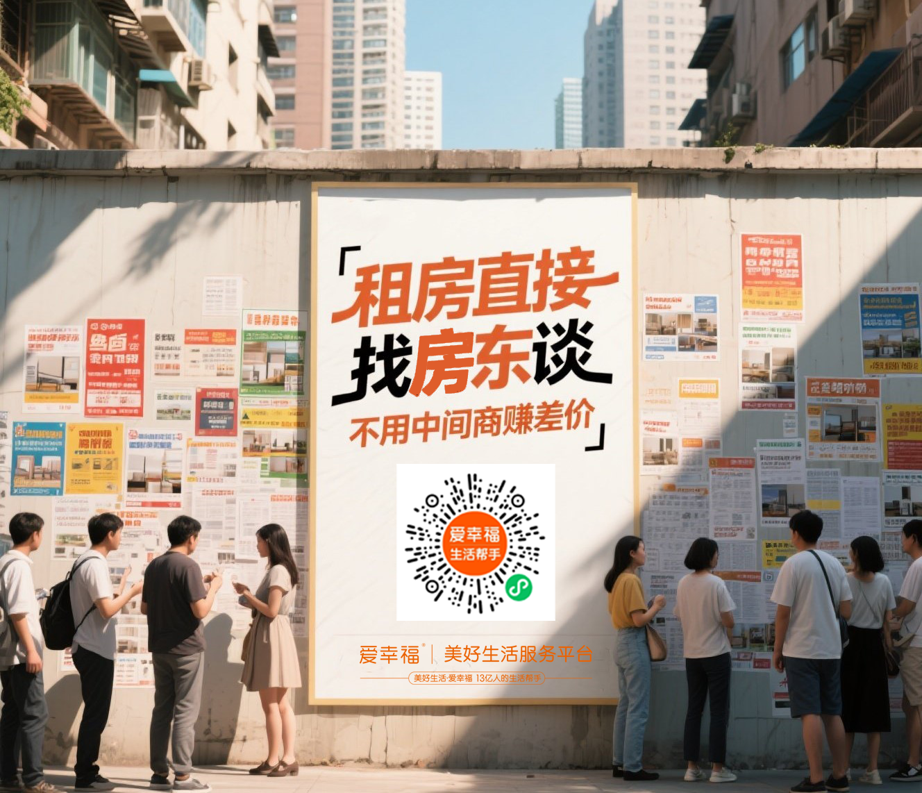 租房直接找房东谈